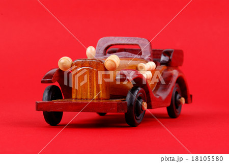 A toy car made of wood A toy car made of wood 18105580