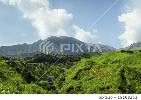 阿蘇山 仙酔峡コースからの景色 阿蘇山 仙酔峡コースからの景色 18108253