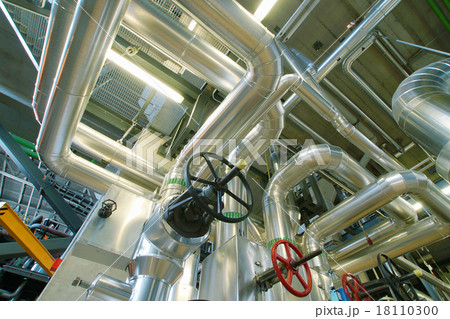 Industrial zone, Steel pipelines, valves and tanks Industrial zone, Steel pipelines, valves and tanks 18110300