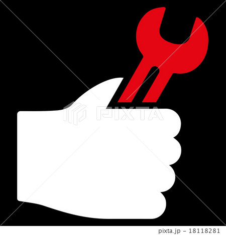 Service Hand Icon 18118281