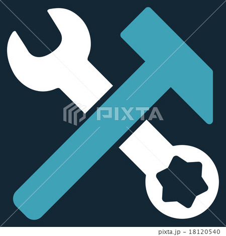 Hammer And Wrench Icon Hammer And Wrench Icon 18120540