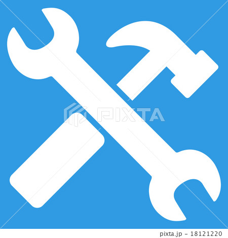 Hammer And Wrench Icon 18121220