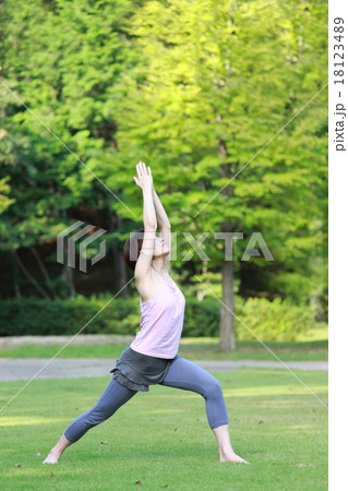 英雄のポーズ1 18123489