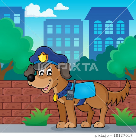 Police dog theme image 3 18127017