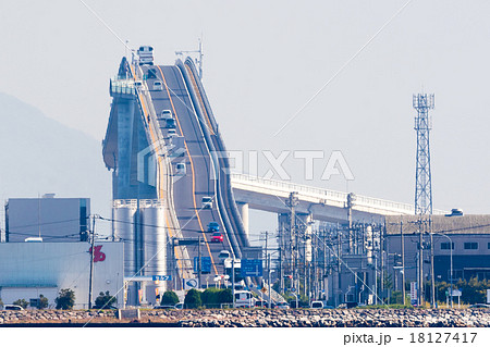 大根島から眺めた江島大橋 大根島から眺めた江島大橋 18127417