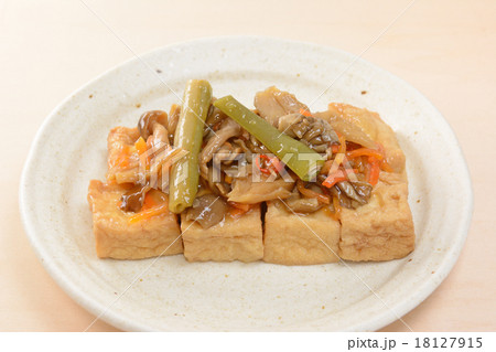 おいしい厚揚げきのこあんかけ 18127915