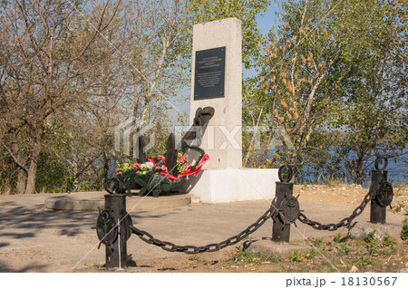 View of a monument at the site in Volgograd  18130567