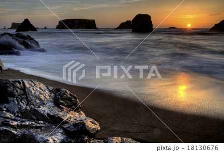 Sunset Bandon Oregon Sunset Bandon Oregon 18130676