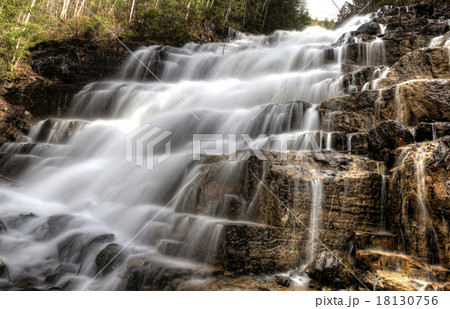 Waterfall Glacier National Park 18130756