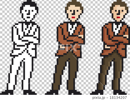 Pixel Man 18134207
