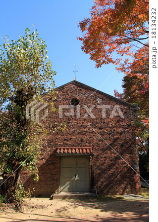 碌山美術館　碌山館　西面 18134232