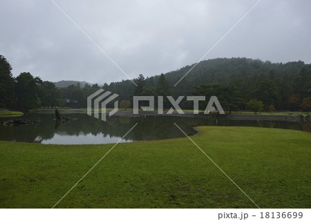 毛越寺庭園 大泉ヶ池 毛越寺庭園 大泉ヶ池 18136699