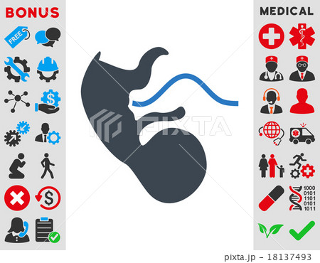 Ape Embryo Icon Ape Embryo Icon 18137493