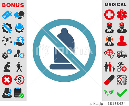 Forbidden Condom Icon Forbidden Condom Icon 18138424