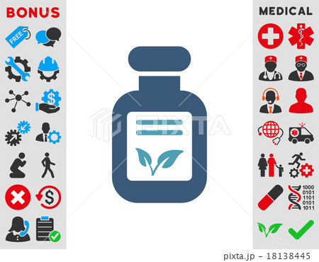 Natural Drugs Icon 18138445
