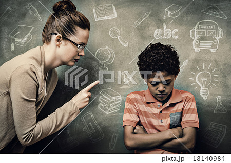 Composite image of education doodles Composite image of education doodles 18140984