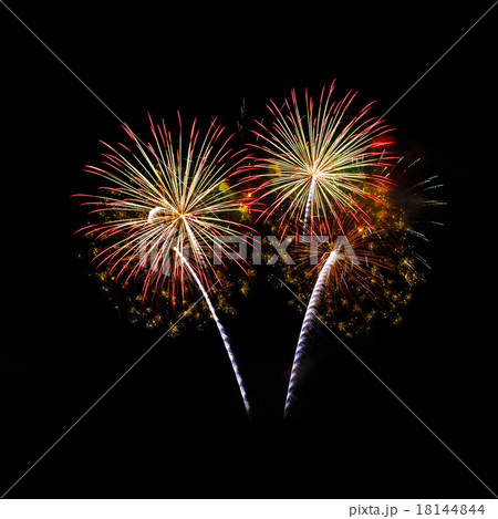 Colorful fireworks light on the sky 18144844