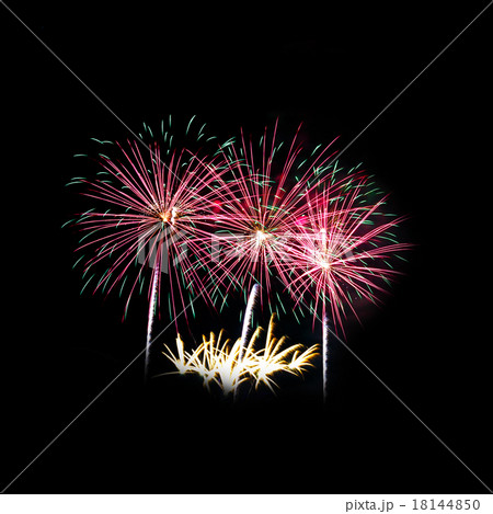 Colorful fireworks light on the sky 18144850