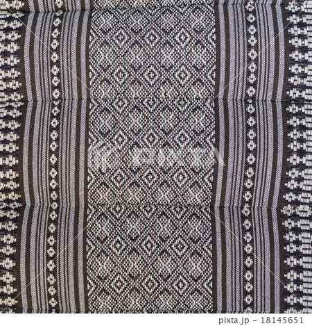 Thai silk fabric pattern 18145651