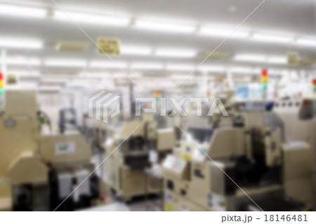 manufacturing factory blurred 18146481
