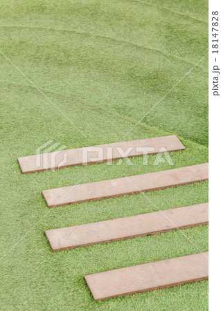 staircase artificial grass with wooden staircase artificial grass with wooden 18147828