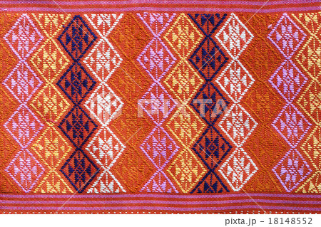 Thai silk fabric pattern Thai silk fabric pattern 18148552