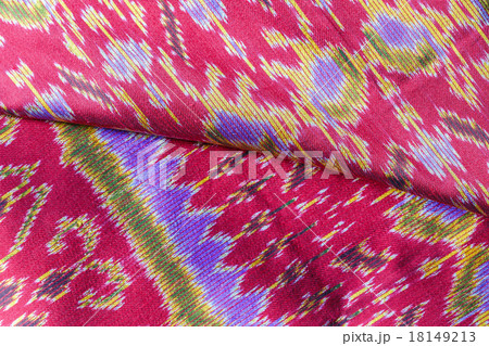 Thai silk fabric pattern 18149213