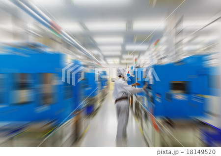 manufacturing factory blurred manufacturing factory blurred 18149520