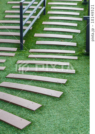 staircase artificial grass with wooden staircase artificial grass with wooden 18149521