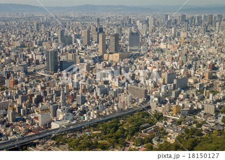 大阪　あべのハルカスからの眺望 18150127