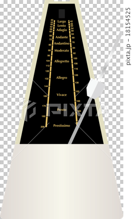 メトロノームイラスト 18154525