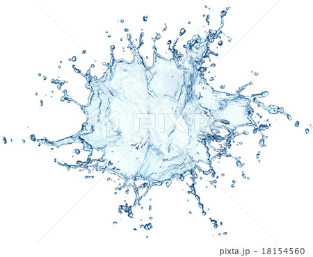 Shoal of Glassfish  in clear blue water  18154560