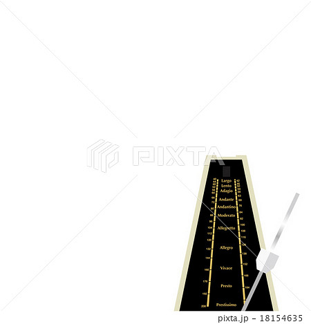 メトロノームイラスト 18154635