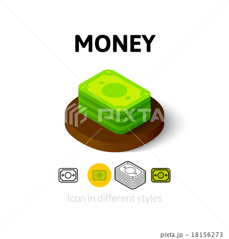 Money icon in different style 18156273