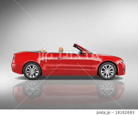 3D Sport Car Vehicle Transportation Illustration Concept 18162683