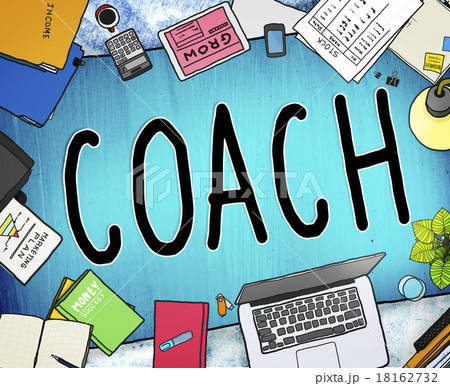 Coach Coaching Guide Instructor Leader Manager Tutor Concept 18162732