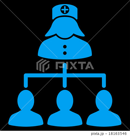 Nurse Patients Icon Nurse Patients Icon 18163546