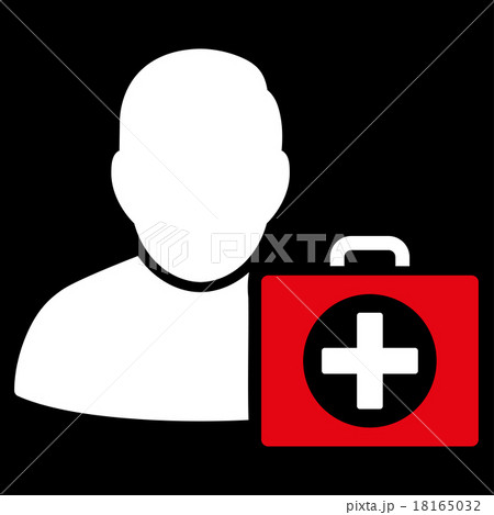 First Aid Man Icon First Aid Man Icon 18165032