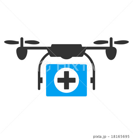 Medical Drone Icon 18165695