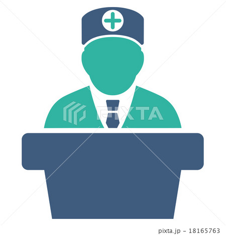 Medical Official Lecture Icon Medical Official Lecture Icon 18165763