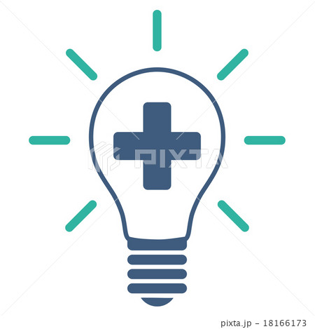 Creative Medicine Bulb Icon Creative Medicine Bulb Icon 18166173