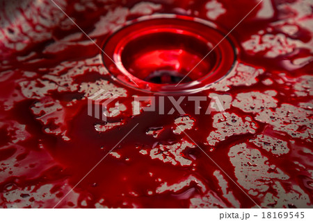 Kitchen sink with blood for halloween Kitchen sink with blood for halloween 18169545