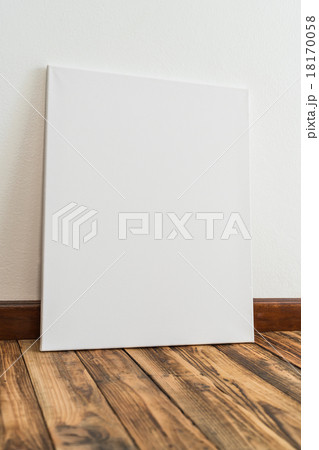 White canvas on walll 18170058