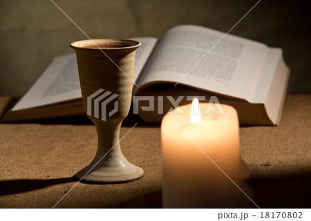 chalice of wine and bible 18170802