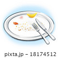 リアル食事後の状態　背景あり 18174512