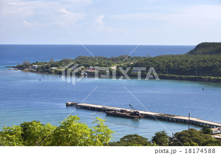Jamaica. The sea in the sunny day and mountains. Jamaica. The sea in the sunny day and mountains. 18174588