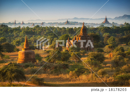 The Temples of Bagan(Pagan), Mandalay, Myanmar 18178203