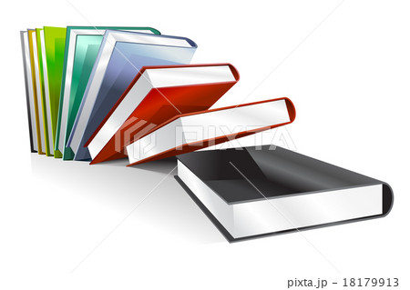 Book 3d vector illustration isolated on white 18179913