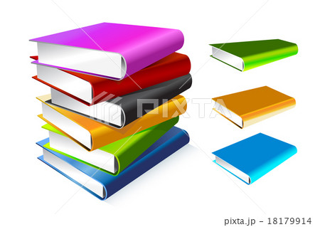 Book 3d vector illustration isolated on white Book 3d vector illustration isolated on white 18179914