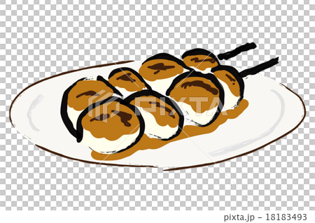 Mitarashi dumpling Mitarashi dumpling 18183493